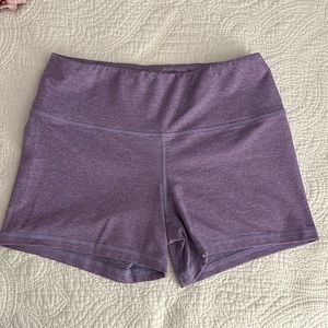 Purple Fleo shorts